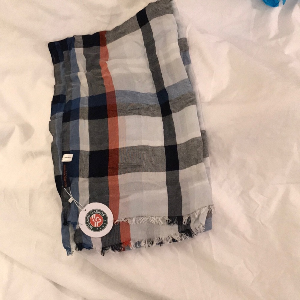 Roland Garros viscose scarf